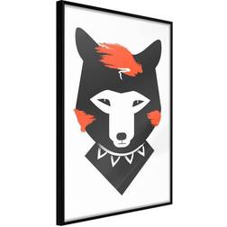 Arkiio Affisch Polite Fox [Poster] 20x30 Poster